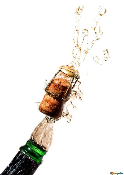 Бутылка от шампанского