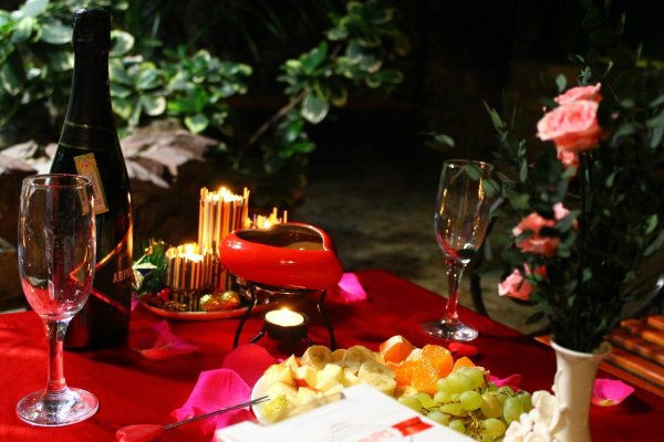 Романтические цветы