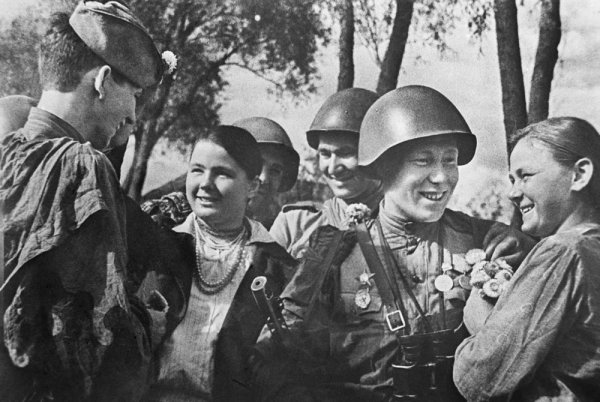 Кадры Победы 1945