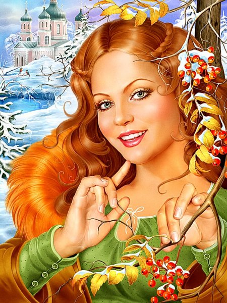 Картины художника иллюстратора Инны Кузубовой