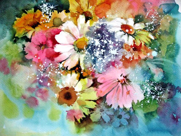 Виллем Хайенраетс картины букеты