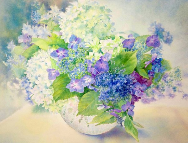 День весенних акварелей