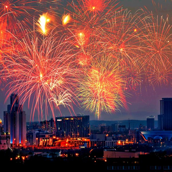 Салют в Екатеринбурге