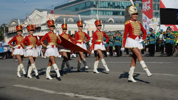 Праздник города в Екатеринбурге