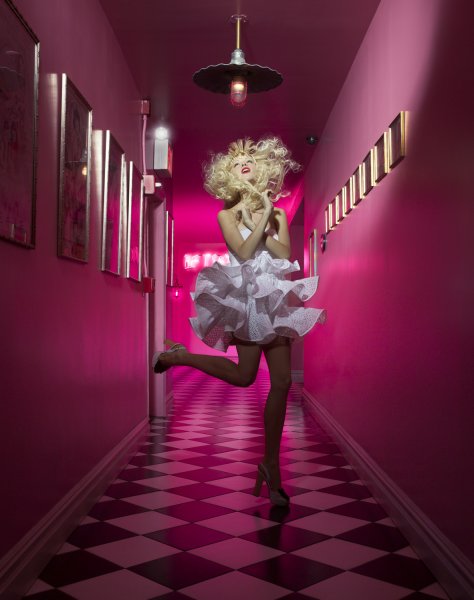 Гламурный вид