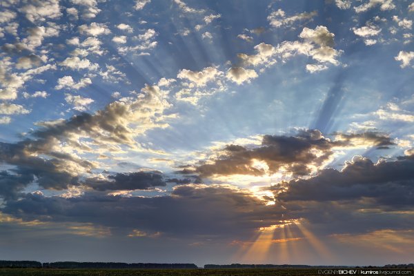 Красивое небо днем
