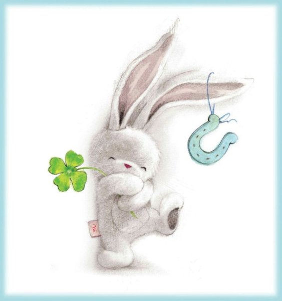 Зайка иллюстрация