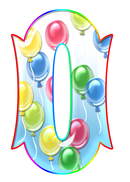 Буквы с шарами