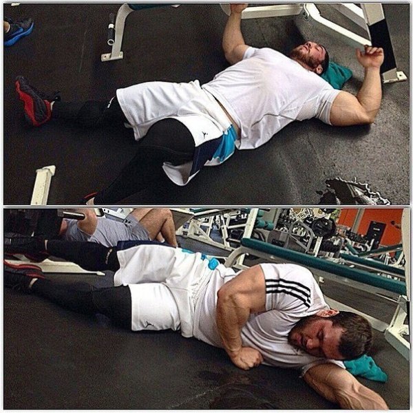 После дня ног в качалке