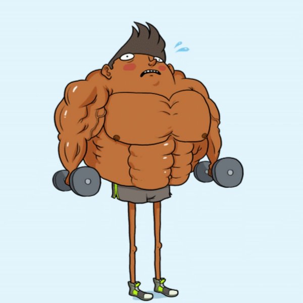 После тренировки ног