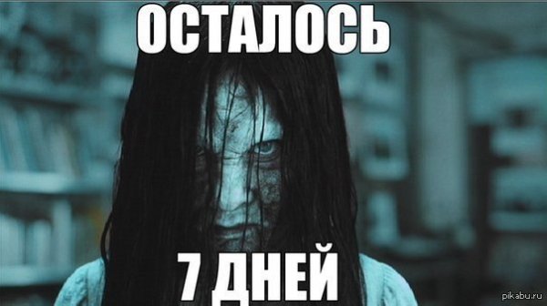 Звонок осталось семь дней