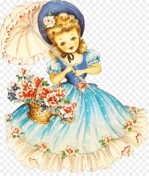 Открытки с куклами старинные