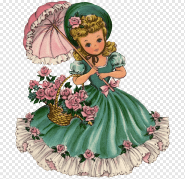 Открытки с изображением кукол