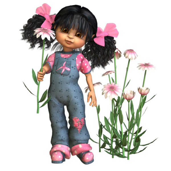 Цветы для девочки