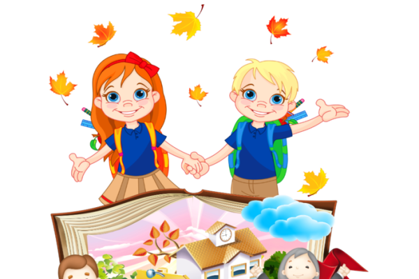 Учитель и ученик на прозрачном фоне