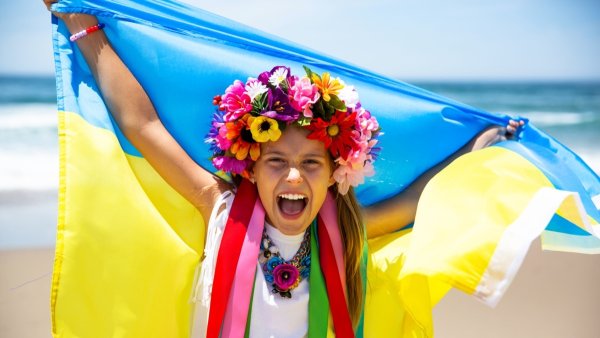 Счастливые украинцы