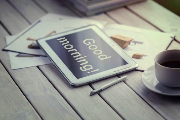 Доброе утро деловому человеку