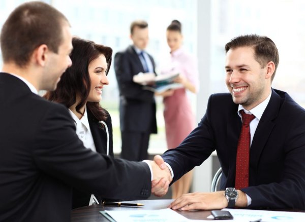 Встреча бизнесменов