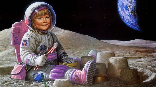 Девочка в скафандре