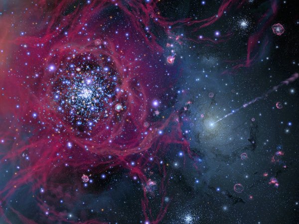 Картины на тему космонавтики