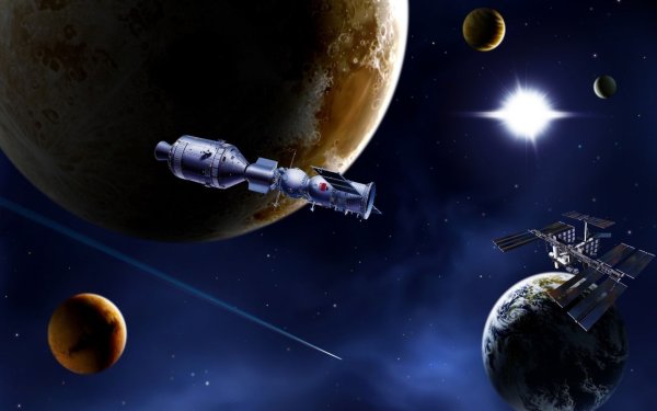 Иллюстрации космического пространства