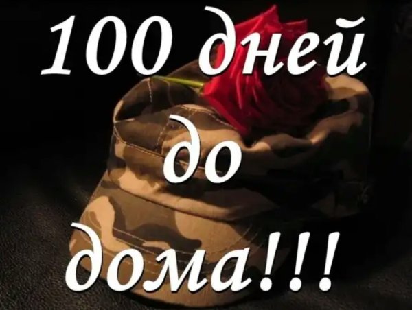 100 Дней надпись