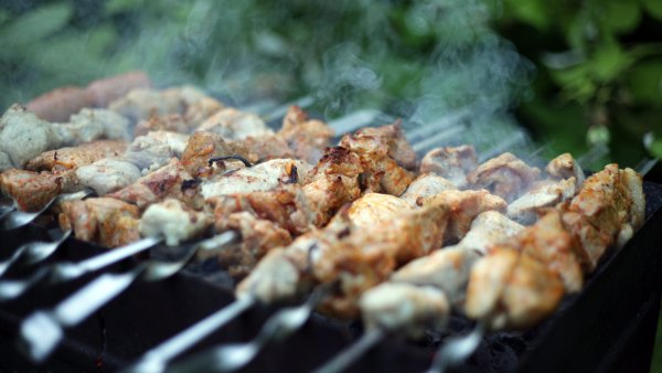 Анимированный шашлык