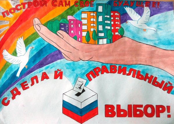 Конкурс плакатов выборы