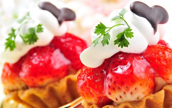 Красивые обои с едой