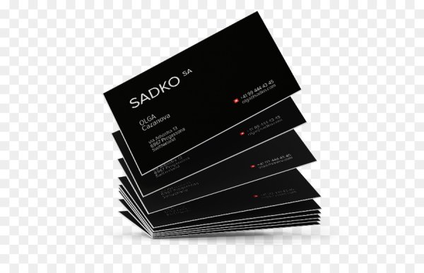 Стопка визиток