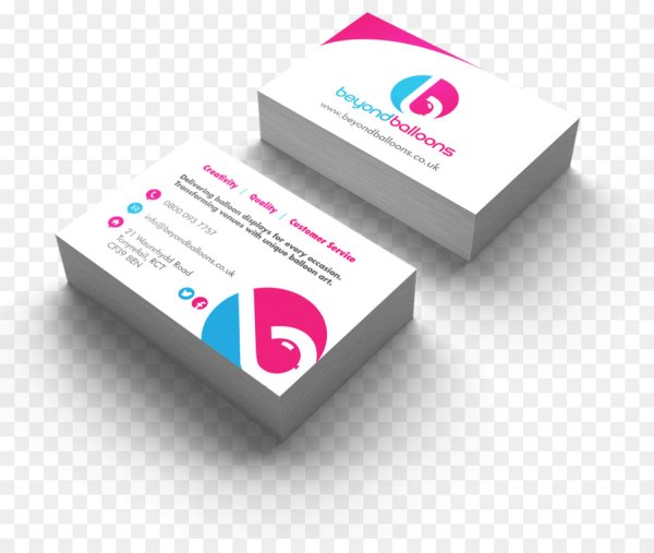 Визитки на прозрачном фоне