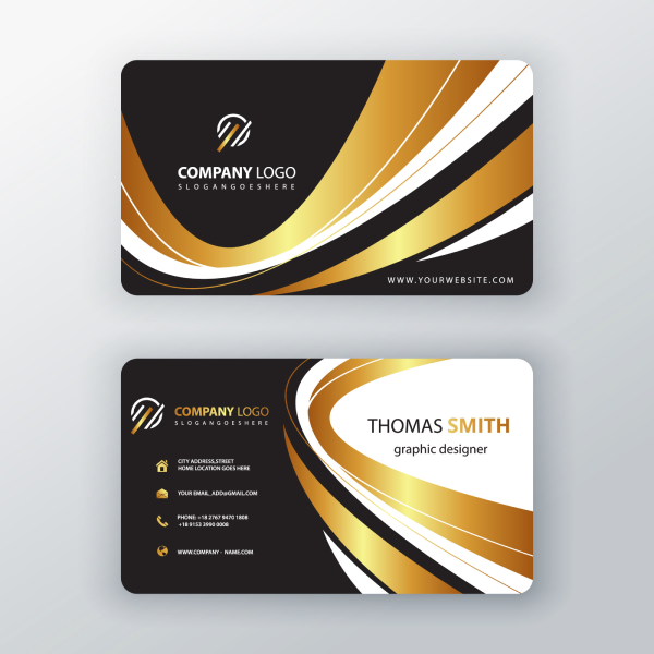 Макет визитки