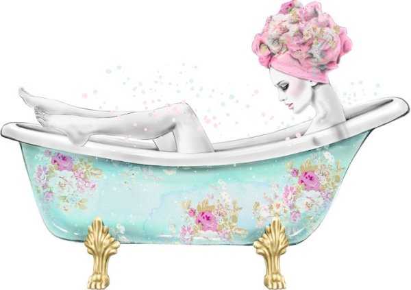 Ванна иллюстрация