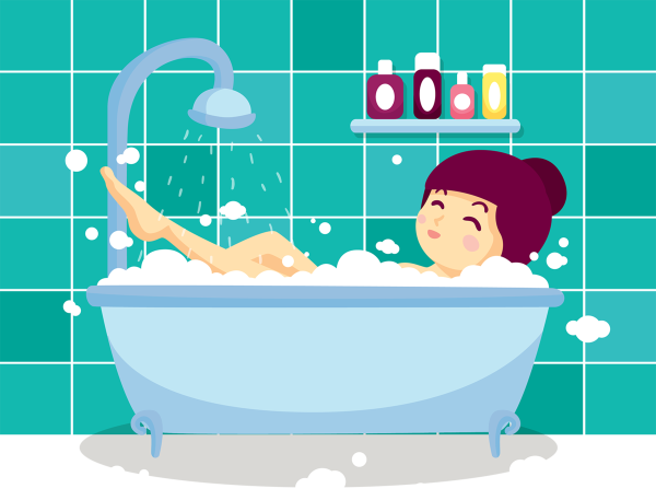 Ванна мультяшная