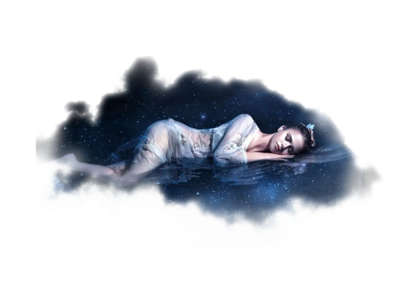 Сон на прозрачном фоне