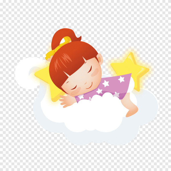 Девочка спит