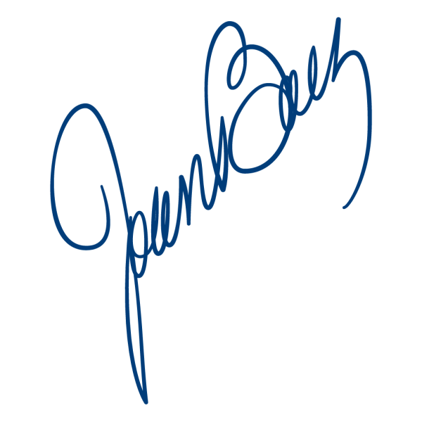 Подпись без фона