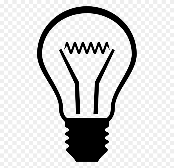 Лампочка схематично