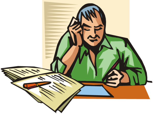 Писатель мультяшный