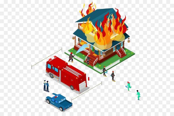 Макет тушение пожара