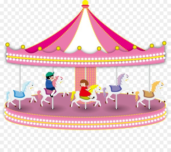 Карусель мультяшная