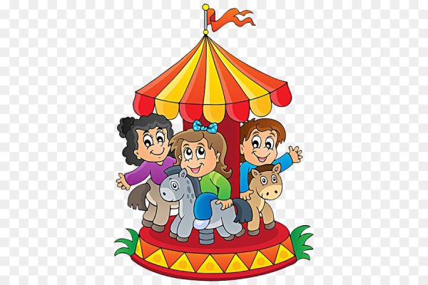 Карусель мультяшная