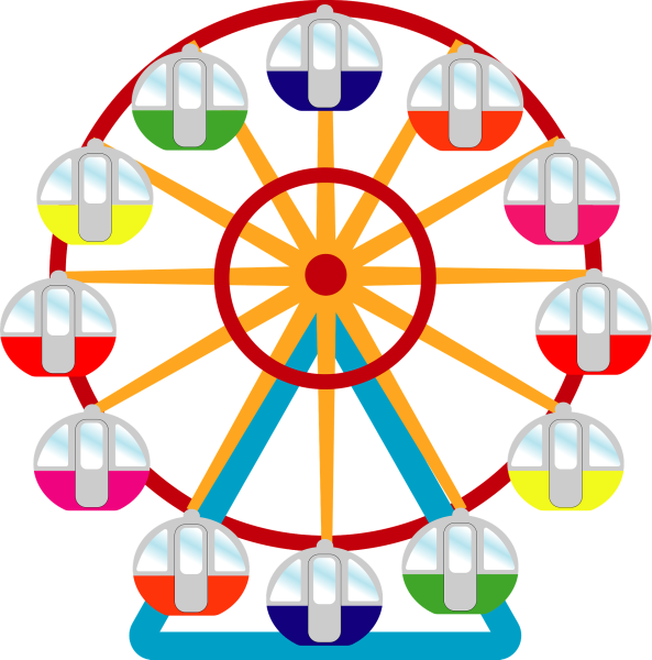 Колесо обозрения для малышей