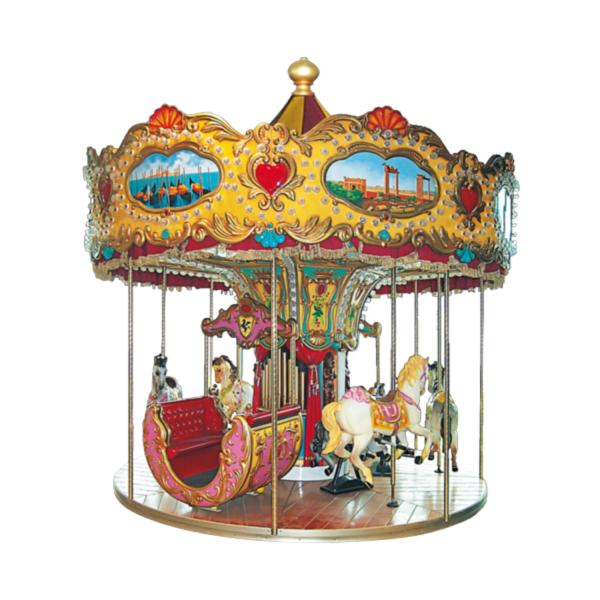 Карусель на прозрачном фоне