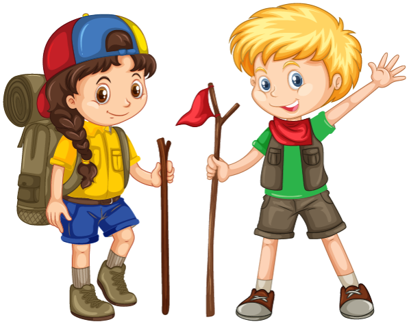 Дети туристы