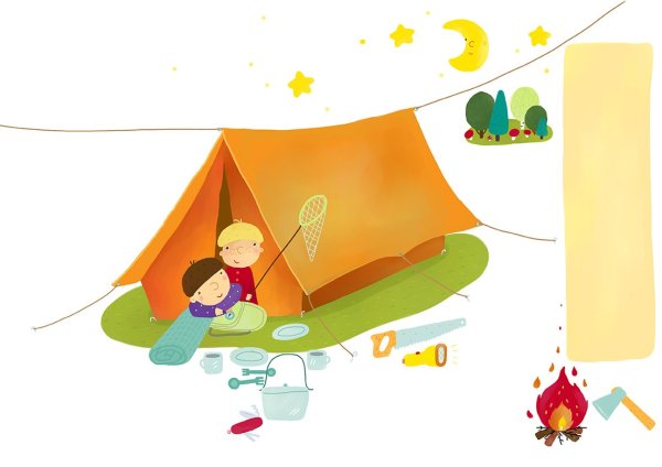 Поход иллюстрация