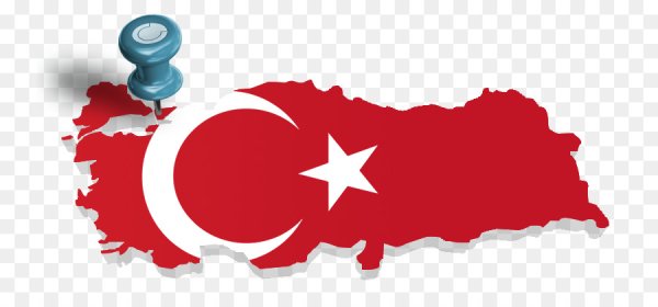 Турецкий флаг карта