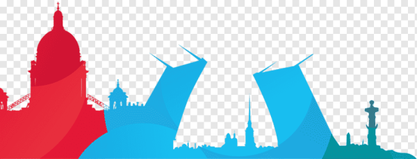 Силуэт города Санкт-Петербург