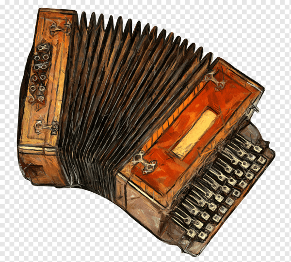 Старинная русская гармонь