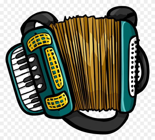 Аккордеон мультяшный